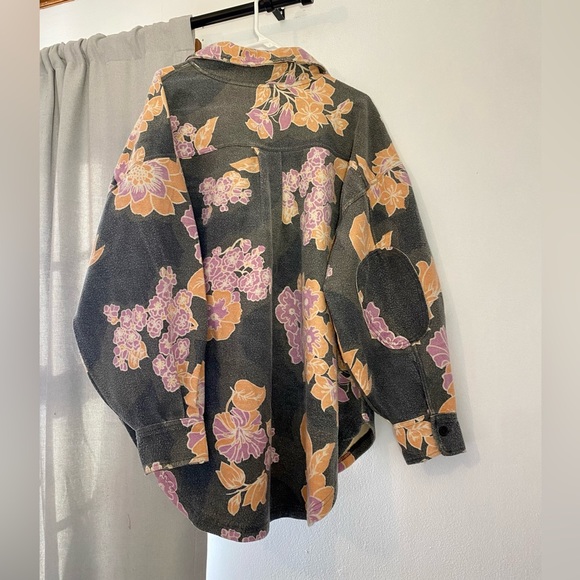 Free People Ruby Jacket Charcoal Combo NWT - Picture 2 of 4